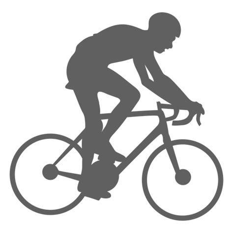 Speed Cyclist Silhouette Transparent Png And Svg Vector File