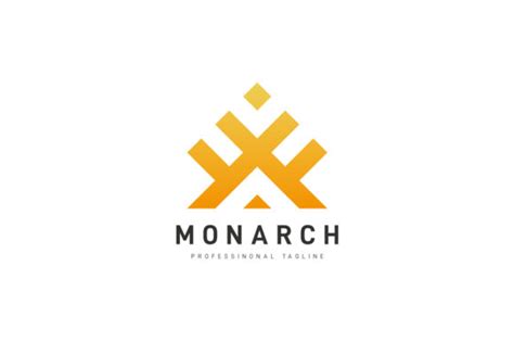Monarch Logo Template Graphic By Mafizulislam018678 · Creative Fabrica
