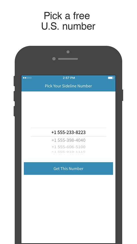 Determine location by the phone number online. Sideline - Free Phone Number (iphone)