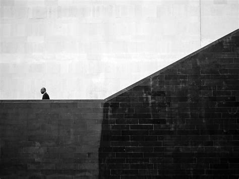 Minimalism In Street Photography Black And White Collection