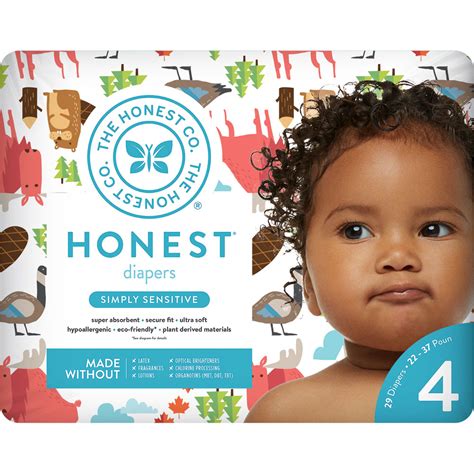 Honest Diapers Size 4 Ca National Print Babies R Us Canada
