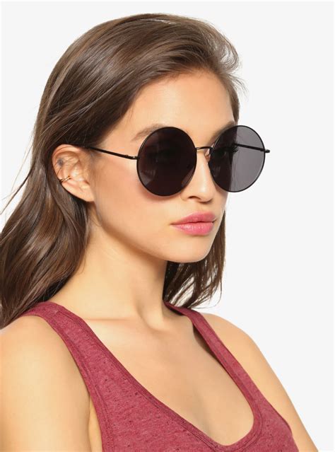Mirrored Aviator Sunglasses Cute Sunglasses Round Frame Sunglasses Cat Eye Sunglasses
