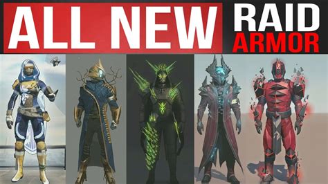 Destiny Age Of Triumph All New Raid Armor And Age Of Triumph Armor