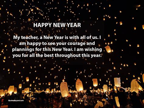 30 New Year 2019 Wishes for Teachers & Mentors with Respect
