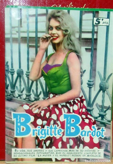 Brigitte Bardot Novela Foto Film La Mujer Y Comprar Foto Films Y Cine Novelas De Cine