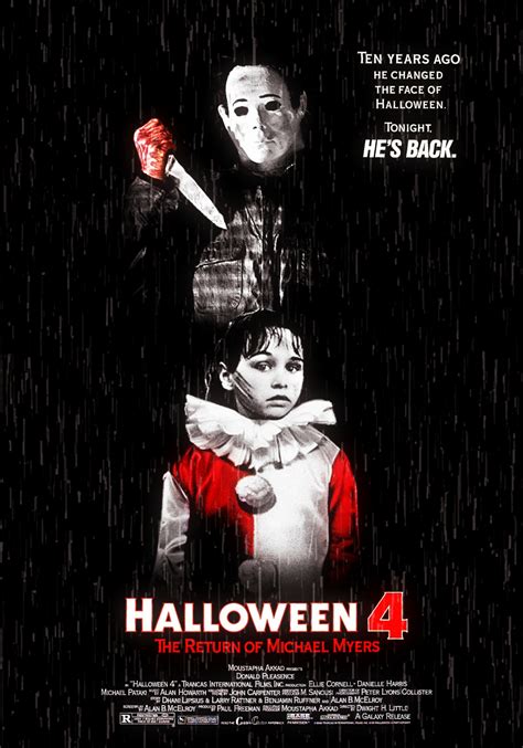 Halloween 4 The Return Of Michael Myers Johnellis Posterspy