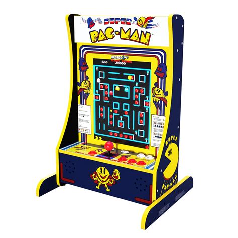 Arcade1up Super Pac Man Partycade Portable Arcade Machine Gamestop