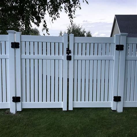 Popular new lexington style from bufftech. China Customized Vinyl Semi-Privacy Fence Panels ...