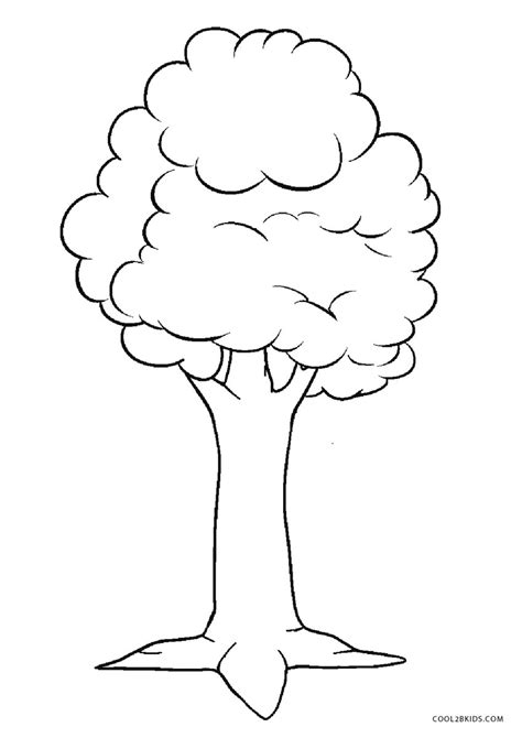 Free Printable Tree Coloring Pages For Kids