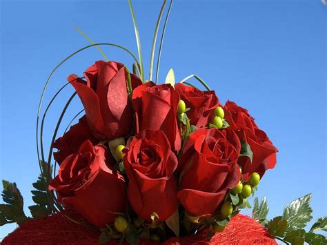 1920x1080 Resolution Red Roses Bouquet Hd Wallpaper Wallpaper Flare