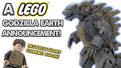 Lego Godzilla Earth Announcement And Showcase Instructions Coming Soon Youtube