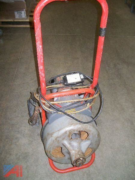 Auctions International Auction Yates County Item Ridgid K375 Drain