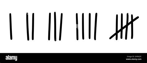Tally Marks To Count Days In Prison Tally Marks For Math Lessons