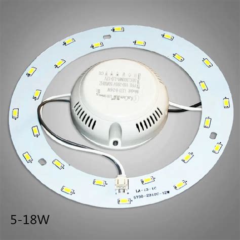 1x 5w 12w 15w 18w 23w Led Ring Panel Circle Light Ac220v 240v Smd 5730