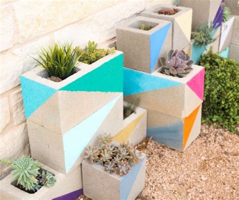 Cinder Block Garden Ideas Furniture Planters Walls And