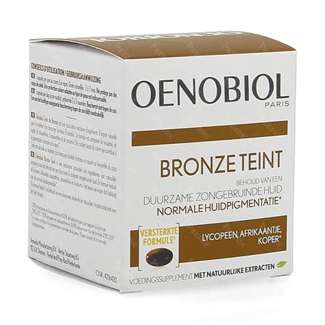 Oenobiol Bronze Teint 30 Capsules Kopen Pazzox Online Apotheek