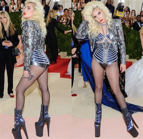 Lady Gaga Rocks Insane 10 Inch Platform Heels At Met Gala