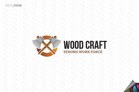 Wood Craft Logo Creative Logo Templates Creative Market