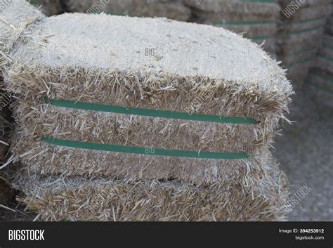 Stacks Dry Straw Image And Photo Free Trial Bigstock