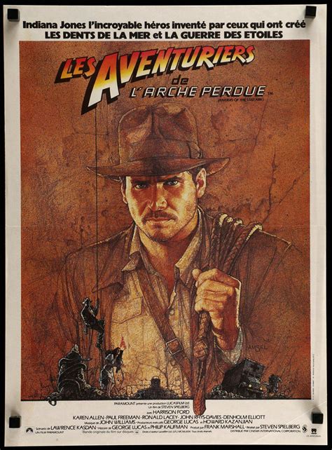 Raiders of the lost ark was released in 1982 for the atari 2600 console. Raiders of the Lost Ark (1981) Original French Petite Movie Poster - Original Film Art - Vintage ...