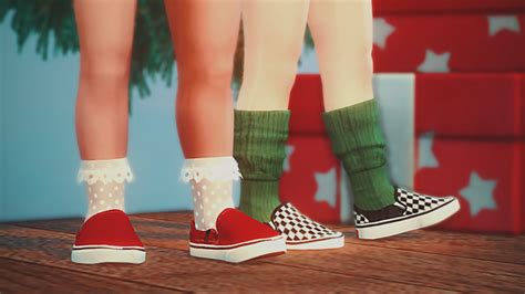 7xsims Slip On Vans For Toddlers Sims 4 Cc Kids Clothing Sims 4