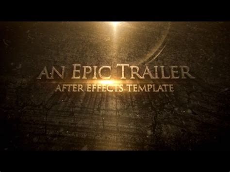 Leading creators of templates and plugins for fcpx & apple motion. Blockbuster Cinematic Trailer Titles — After Effects ...