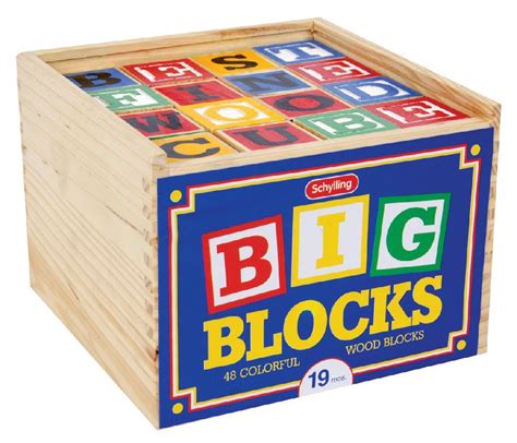 Schylling Large Abc Alphabet Blocks Toy Stacking Blocks Amazon Canada