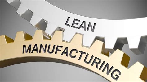 Apply Lean Manufacturing Concepts Simply To Your Production