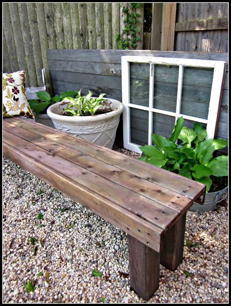 How To Make A Free Garden Bench