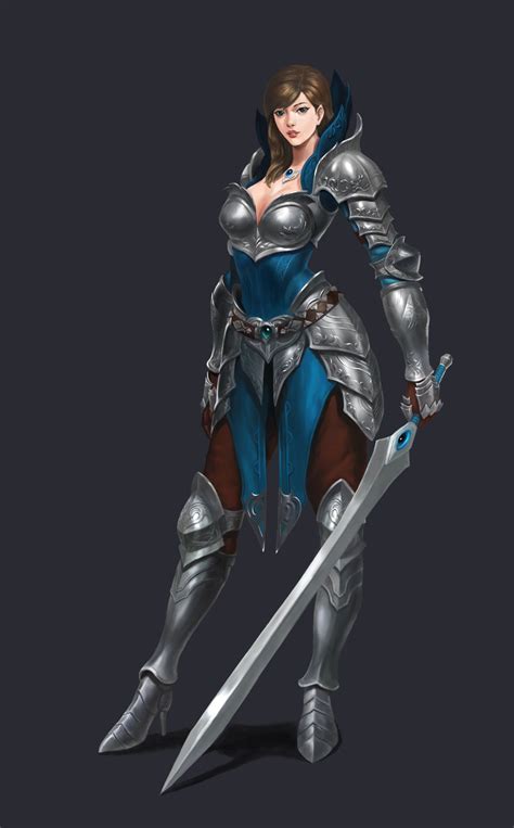 Knight Female Armor Fantasy Female Warrior Fantasy Armor Fantasy