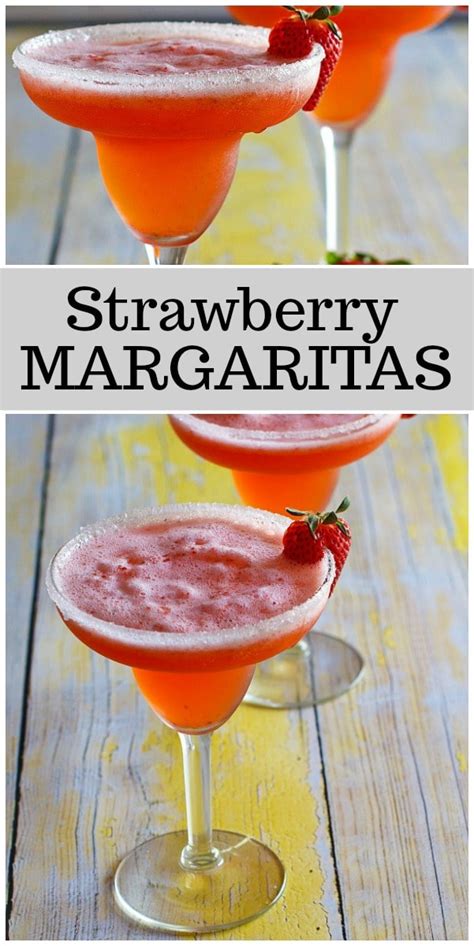 The margarita, now one of the most popular cocktails in the world, is thought to have. Strawberry Margaritas Recipe - Recipe Girl
