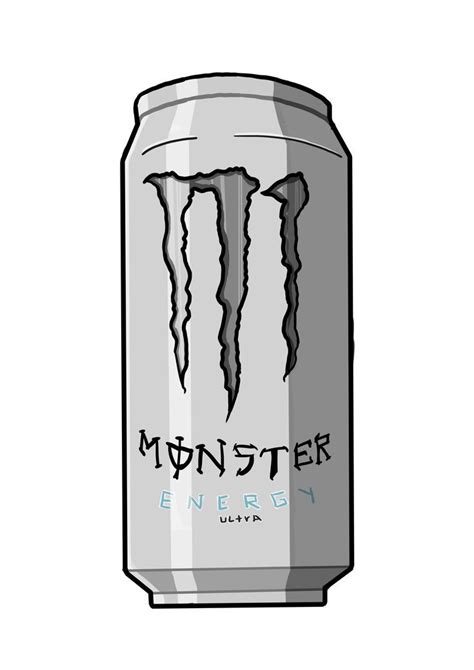 Monster Logo Outline