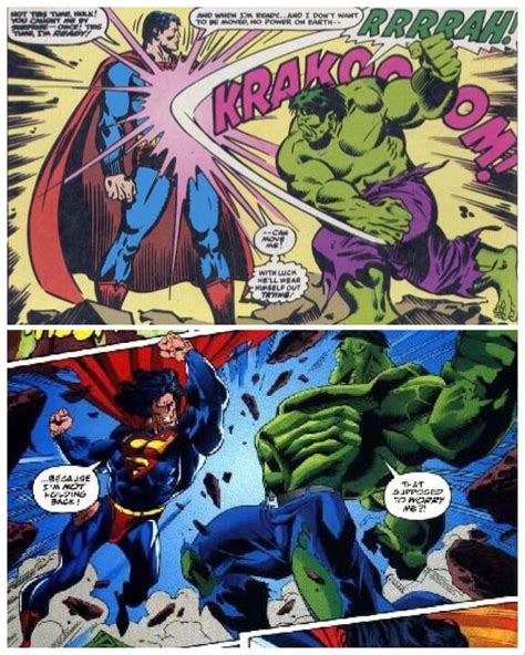 Hulk Vs Superman Comic
