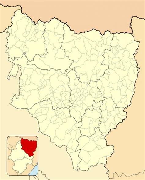 Mapas Y Municipios Provincia De Huesca Mapas España Descargar E Imprimir