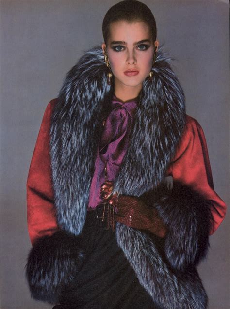 By Avedon Fashion Brooke Shields 80s Fashion