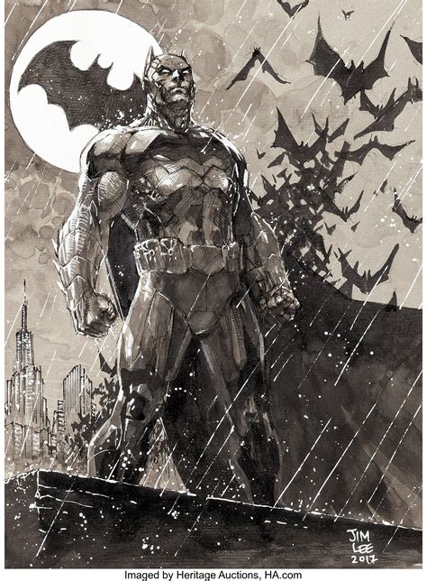 Jim Lee Batman Batman Art Drawing Batman Painting Batman Tattoo