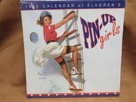 Gil Elvgren Pin Up Girls 1996 Calendar
