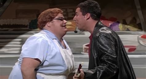 Adam Sandler And Chris Farley Lunch Lady Land On Saturday Night Live In The S Ruled