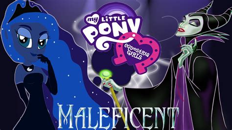 Mlp Princess Luna Like Disney Queen Maleficen Game Youtube