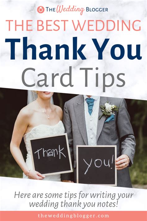 The Best Wedding Thank You Card Tips The Wedding Blogger