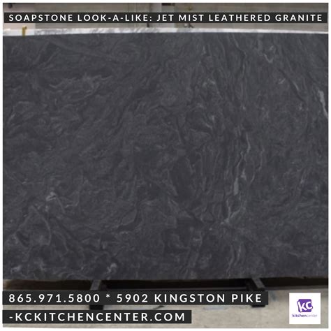 While it does not have the dramatic dark mineral grains of granite, it does have variegated veining. Pin by Kckitchencenter on Soapstone Look-A-Likes in 2020 ...