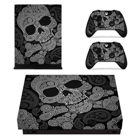 Skull Print Xbox One X Skin Sticker Wrap