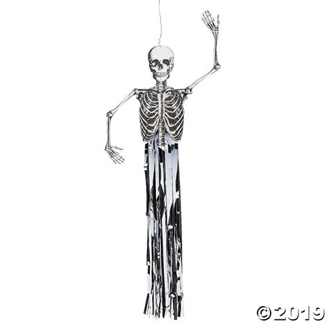 Jointed Hanging Skeleton Halloween Decoration