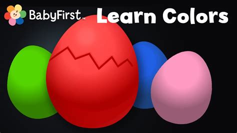 Learn Colors Surprise Eggs Opening Surprise Eggs And Learning The