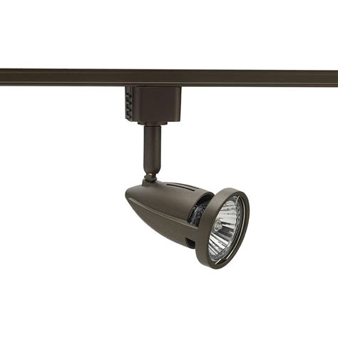Modern lighting is one of the quickest ways to rejuvenate your home. Modern Track Light Head in Bronze Finish | R717 BZ ...