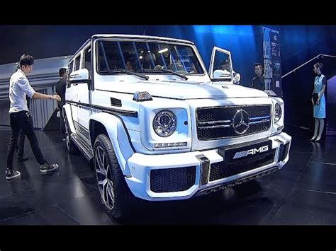 But we feel that a lot of owners won't mind digging heavily into the catalog to. Mercedes G65, G350, G500 AMG 2016, 2017, interior, exterior - YouTube