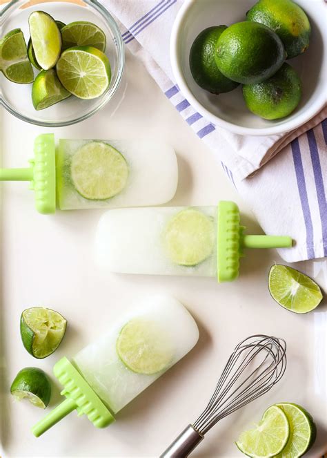 Lime Popsicles - Delicious Made Easy