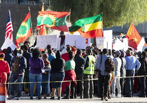 Las Vegas Ethiopian Community Protests War On Tigray Region Las Vegas
