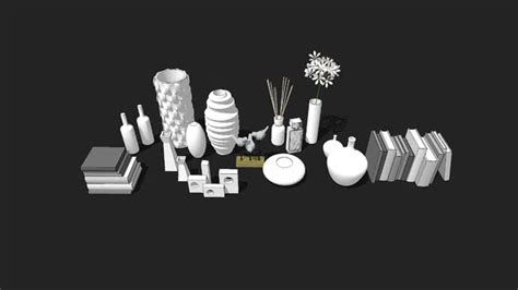 Accessories | 3D Warehouse | Soft decoration, Warehouse, Sketchup model