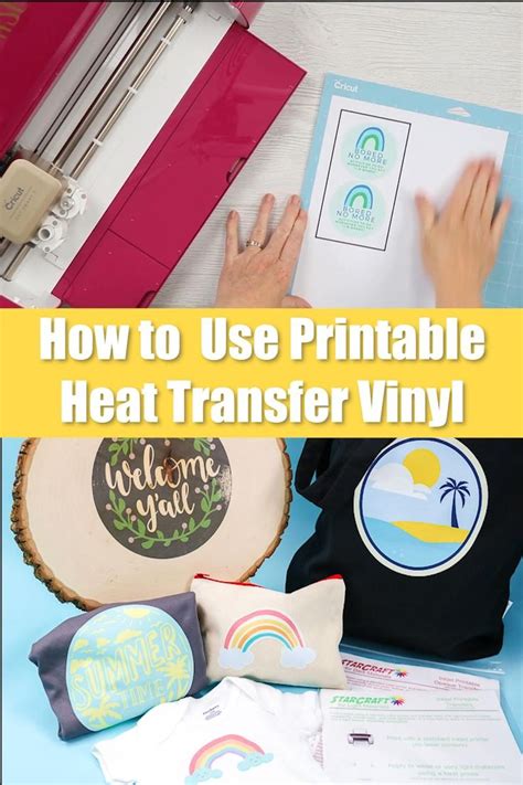 How To Use Printable Heat Transfer Vinyl Video Video Printable